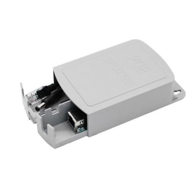 Gigabit Repeaters for Outdoors 48V to 12V 1.2A Splitter Power Extender IEEE802.3af/at Compatible PoE Splitter