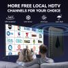 2026 Upgraded HD TV Antenna, 2500+ Miles Range Indoor Outdoor Digital TV Antenna for Smart TV, Support 4K 1080p Fire tv Stick and Old TVs HDTV Local Channels with Signal Booster - 35ft Long Cables view 3