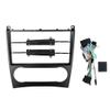 9" Car Radio Frame Bracket Stereo Mounting Frame with Wiring Harness Compatible with Benz C Class 2005 2006 2007 2008 2009 GLK-Class (C209) view 1