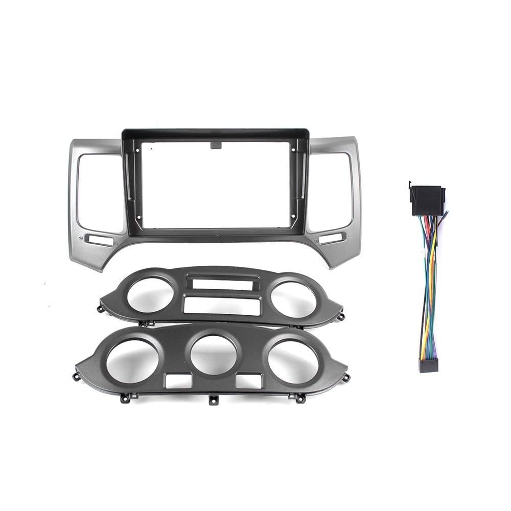 9" Car Radio Frame Bracket Stereo Mounting Frame with Wiring Harness Compatible with Kia MAGENTIS 2008 2009 2010/ Optima 2009 2010