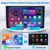 4+64G Android 14 Car Radio Stereo Upgrade for 2008-2012 Chevrolet Malibu 10 Inch Touch Screen GPS Navi Head Unit Radio Replacement Double Din w/Wireless Carplay & Android Auto Bluetooth BT DSP SWC view 4