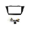 9" Car Radio Frame Bracket Stereo Mounting Frame with Wiring Harness Compatible with Toyota Prius 2013 LHD view 1