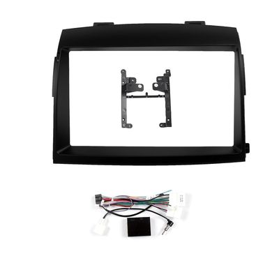 9" Car Radio Frame Bracket Stereo Mounting Frame with Wiring Harness Compatible with Toyota Sienna 2006 2007 2008 2009 2010