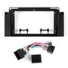 9" Car Radio Frame Bracket Stereo Mounting Frame with Wiring Harness Compatible with BMW X5(E53) 1999 2000 2001 2002 2003 2004 2005 2006 view 1