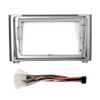 9" Car Radio Frame Bracket Stereo Mounting Frame with Wiring Harness Compatible with Toyota Sequoia Tundra 2014 2015 2016 2017 2018 view 1