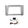 9" Car Radio Frame Bracket Stereo Mounting Frame with Wiring Harness Compatible with Toyota Sequoia Tundra 2014 2015 2016 2017 2018 view 3