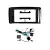 9" Car Radio Frame Bracket Stereo Mounting Frame with Wiring Harness Compatible with Benz W251 R300 R350 2006 2007 2008 2009 2010 2011 2012 2013 2014 view 1