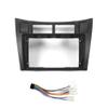9" Car Radio Frame Bracket Stereo Mounting Frame with Wiring Harness Compatible with Toyota Vios/Yaris 2005 2006 2007 view 1