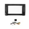 9" Car Radio Frame Bracket Stereo Mounting Frame with Wiring Harness Compatible with Toyota Tundra 2018 view 1