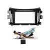 9" Car Radio Frame Bracket Stereo Mounting Frame with Wiring Harness Compatible with Nissan Terra 2018 2019 2020 2021 view 3