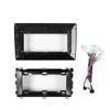 9" Car Radio Frame Bracket Stereo Mounting Frame with Wiring Harness Compatible with Toyota Auris 2014 view 1