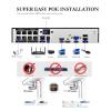 QDVOPHZA HD 4K 8MP Poe Camera Security System 8CH 4CH CCTV NVR Kit Video Surveillance System Night Vision Set Outdoor Waterproof(2T,8CH NVR and 4Cameras) view 4