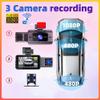 Dash Cam for Honda HR V 20152025, 3 Camera Front Inside and Rear Monitor Loop Recording Motion Detection 3" IPS Screen WiFi, Night Vision 170Wide Angle view 2