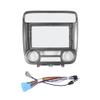 9" Car Radio Frame Bracket Stereo Mounting Frame with Wiring Harness Compatible with Honda Stream 2001 2002 2003 2004 UV Grey view 1