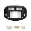 10" Car Radio Frame Bracket Stereo Mounting Frame with Wiring Harness Compatible with Toyota RAV4 2007 2008 2009 2010 2011 2012 view 2