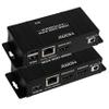 164ft/50m HDMI KVM Extender Over Ethernet, USB KVM Extender Over Ethernet Cat5e/6/7, 1080P@60Hz, Supports Keyboard and Mouse USB HDMI Loop Out, Power Over Cable(Transmitter+Receiver) view 1