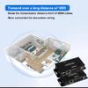 164ft/50m HDMI KVM Extender Over Ethernet, USB KVM Extender Over Ethernet Cat5e/6/7, 1080P@60Hz, Supports Keyboard and Mouse USB HDMI Loop Out, Power Over Cable(Transmitter+Receiver) view 4