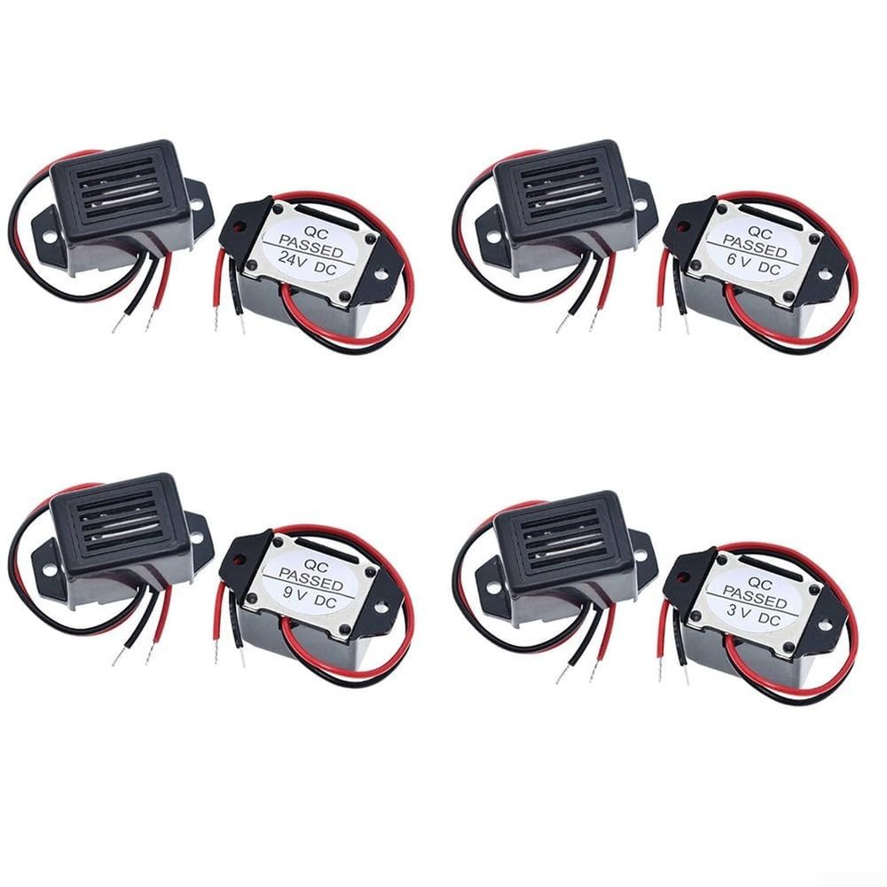 Active Electronic Alarm Buzzer 2315 Mechanical 85dB Loud Sound Output Suitable for Security Applications with Wire Connection (24V)