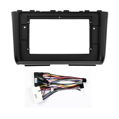 10" Car Radio Frame Bracket Stereo Mounting Frame with Wiring Harness Compatible with Hyundai Creta Ix25 2020