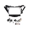 9" Car Radio Frame Bracket Stereo Mounting Frame with Wiring Harness Compatible with Chevrolet Malibu 2015 2016 2017 2018 view 1