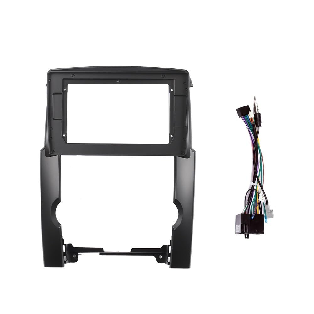 10" Car Radio Frame Bracket Stereo Mounting Frame with Wiring Harness Compatible with Kia Sorento 2009 2010 2011 2012 2013