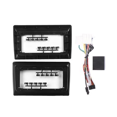 10.1" Car Radio Frame Bracket Stereo Mounting Frame with Wiring Harness Compatible with Perodua Bezza 2016 2017 2018 2019 2020 2021