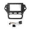 10" Car Radio Frame Bracket Stereo Mounting Frame with Wiring Harness Compatible with Ford Mondeo 2011 2012 2013 at view 1