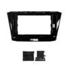 10" Car Radio Frame Bracket Stereo Mounting Frame with Wiring Harness Compatible with VW Passat 2016 2017 2018 2019 view 2
