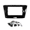 10" Car Radio Frame Bracket Stereo Mounting Frame with Wiring Harness Compatible with VW Passat 2016 2017 2018 2019 view 3