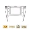 10" Car Radio Frame Bracket Stereo Mounting Frame with Wiring Harness Compatible with Toyota Camry 2012 2013 2014 2015 2016 2017 view 2