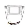 10" Car Radio Frame Bracket Stereo Mounting Frame with Wiring Harness Compatible with Toyota Camry 2012 2013 2014 2015 2016 2017 view 3