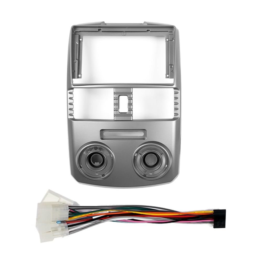 9" Car Radio Frame Bracket Stereo Mounting Frame with Wiring Harness Compatible with Toyota Rush 2011 2012 2013 2014 2015 2016 2017 2018 2019 2020 2021