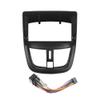 9" Car Radio Frame Bracket Stereo Mounting Frame with Wiring Harness Compatible with Peugeot 207 2009 2010 2011 2012 2013 view 1