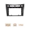 9" Car Radio Frame Bracket Stereo Mounting Frame with Wiring Harness Compatible with Toyota Vitz/Yaris/Platz 2005 2006 2007 2008 2009 2010 2011 view 2