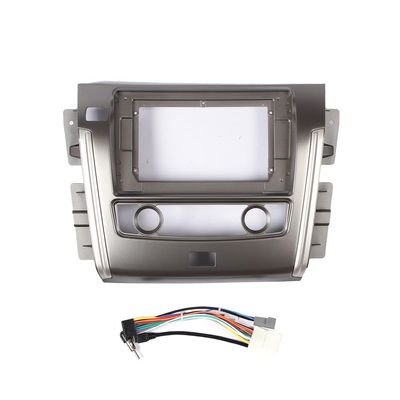 10" Car Radio Frame Bracket Stereo Mounting Frame with Wiring Harness Compatible with Nissan Patrol 2019