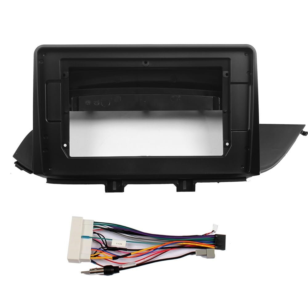 10" Car Radio Frame Bracket Stereo Mounting Frame with Wiring Harness Compatible with Hyundai Elantra Celesta 2017 2018 2019