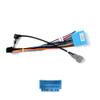 9" Car Radio Frame Bracket Stereo Mounting Frame with Wiring Harness Compatible with Chevrolet Optra 2003 2004 2005 2006 2007 2008 Buick Excelle Hrv 2004 2005 2006 2007 2008 MT view 2
