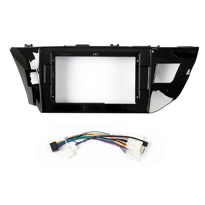 10.1" Car Radio Frame Bracket Stereo Mounting Frame with Wiring Harness Compatible with Toyota Levin 2013 2014 2015 2016 2017 2018