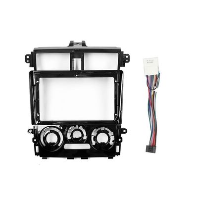 9" Car Radio Frame Bracket Stereo Mounting Frame with Wiring Harness Compatible with Mitsubishi Colt Plus 2013 2014 2015 2016 2017 2018 2019 2020 2021