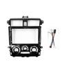 9" Car Radio Frame Bracket Stereo Mounting Frame with Wiring Harness Compatible with Mitsubishi Colt Plus 2013 2014 2015 2016 2017 2018 2019 2020 2021 view 3