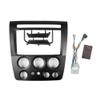 9" Car Radio Frame Bracket Stereo Mounting Frame with Wiring Harness Compatible with Hummer H3 2005 2006 2007 2008 2009 2010 LHD view 1