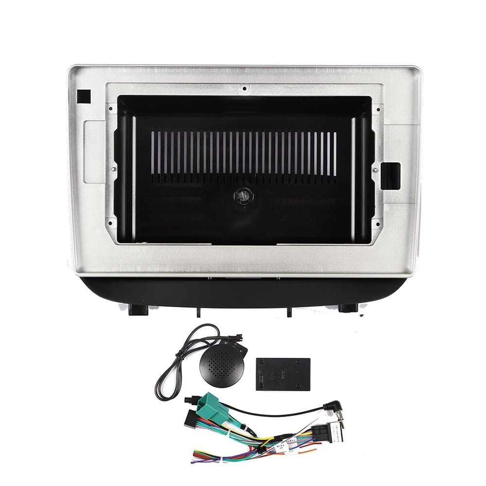 10" Car Radio Frame Bracket Stereo Mounting Frame with Wiring Harness Compatible with Chevrolet Cavalier 2020