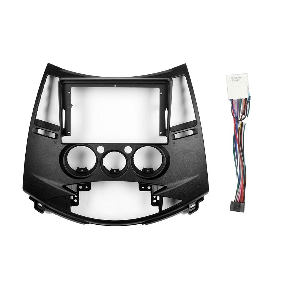9" Car Radio Frame Bracket Stereo Mounting Frame with Wiring Harness Compatible with Mitsubishi Grandis 2006 2007 2008 2009 2010 2011 2012 2013 2014 2015 2016 2017 2018 2019 2020 2021 MT