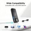 ORIVISION Wireless HDMI Display Dongle Adapter, 1080P 5.8G/2.4G Wifi,Casting Audio/Video Receiver Device,for iphone,smart phone,tablet,pc,laptop to Monitor,Projector,TV,Airplay/Miracast Adapter Dongle view 4