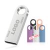 Custom Personalized USB Flash Drive 512MB 100Pcs, Customize Metal Thumb Drives with Keychains, Customized Your Logo & Text on Mini Memory Stick for School/Office/Photography/Company view 1