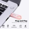 Custom Personalized USB Flash Drive 512MB 100Pcs, Customize Metal Thumb Drives with Keychains, Customized Your Logo & Text on Mini Memory Stick for School/Office/Photography/Company view 4