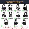 SOULWIT Earpads Replacement for HIFIMAN SUNDARA/HE400(HE400se/i/S)/HE560(HE560i)/HE500/HE300/HE350/HE3/HE5/HE6 Headphones, Ear Pads Cushions with Mesh Fabric, High-Density Memory Foam - Black view 2