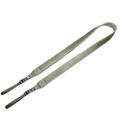 88JUNYh Camera Strap for Women PU Leather Camera Shoulder Strap Retro Adjustable Neck(Green A)