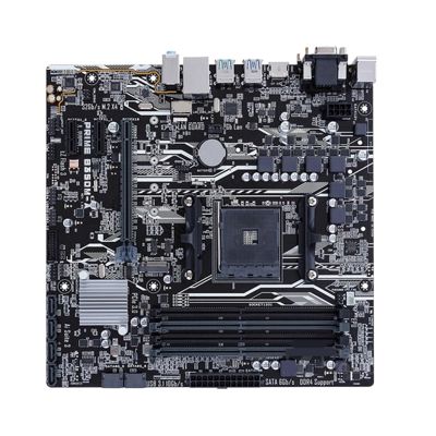 1pcs Tested Socket AM4 Motherboard for B350M-A 7th Gen A-Series PCI-E 3.0 Mainboard DDR4 64GB B350 M.2 Micro ATX