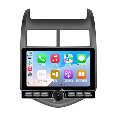 4+64GB for Chevrolet Chevy Aveo Sonic Radio 2011 2012 2013 Android 15 Car Stereo 10.8" Touchscreen Wireless Carplay Android Auto DSP Bluetooth GPS Navigation FM with Free Reverse Camera
